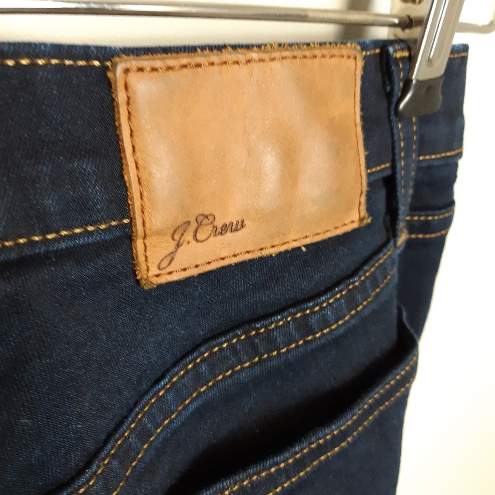 J. Crew Bootcut Jeans Dark Wash Mid Rise